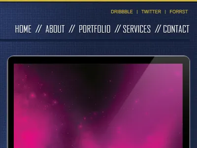 Still working on portfolio portfolio