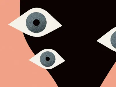 Wandering doodle illustration