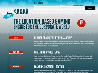 Sonar website