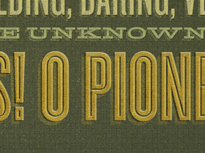 Pioneers cyclone hellenic wide knockout textile texture typography