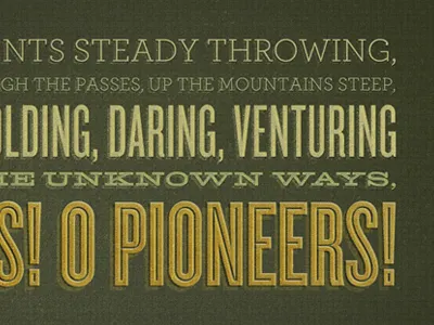 Pioneers2 cyclone hellenic wide knockout textile texture typography