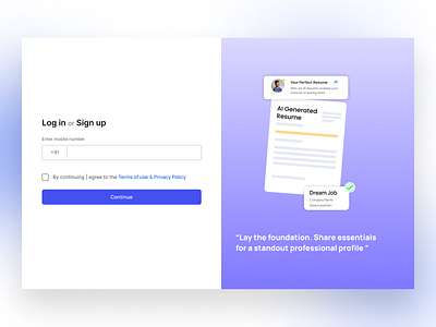 Sign up/ Log in page graphic design login sign up ui ux