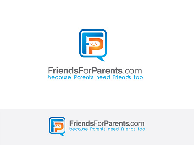 Friends For Parents Logo Design brand brand identity branding icon identity letter mark logo logo mark logotype social logo symbol typography vector