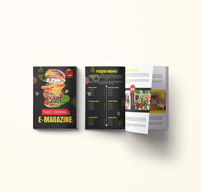 Food E-Magazine Design annual report branding brochure business identity cafe catalog customizable e commerce e magazine exhibition food brochure food flyers graphic design magazine marketing menu restaurant menu resturant