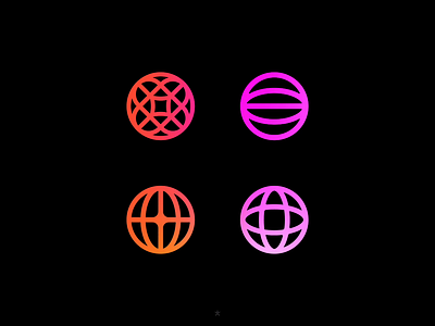 Collection* / Orbs. brand branding clean design gif globe gradient graphic graphic design icon illustration light logo motion orb ui vector vibrant video web