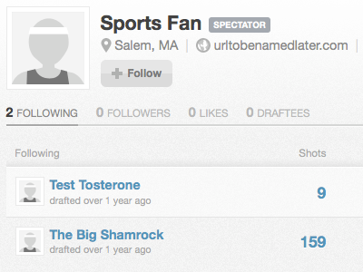 Great Ex Spectations dribbble spectator the big shamrock