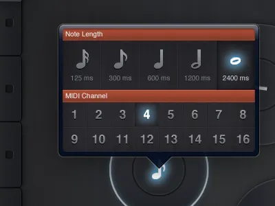 Amos Disc Channels amos ipad midi popover
