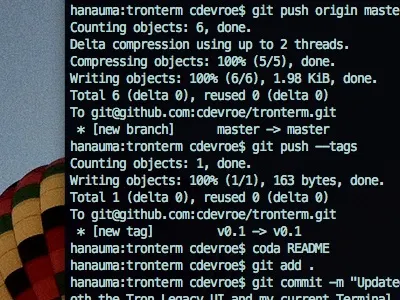 Tronterm: The Grid. github mac os x movies osx style terminal terminal style tron tron legacy tronterm