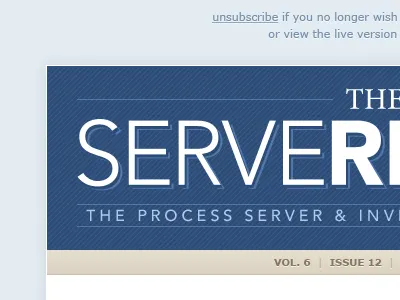 [WIP] Newsletter Template email newsletter