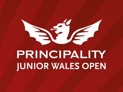 Principality Junior Wales Open graphic design logo typography