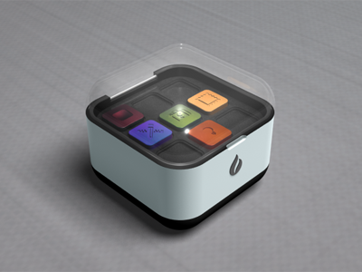 App Cooker Machine 3d app cooker icon mockup