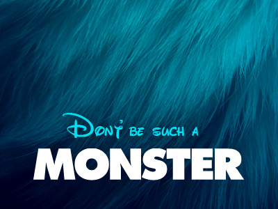 Monster disney monster