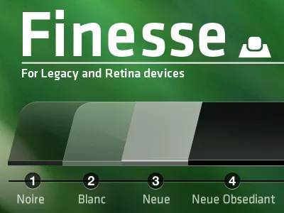Finesse Dock for iOS dock ios retina