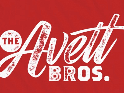 Avett Script avett brothers merch type