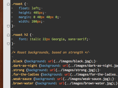 Roasts coffee strong textmate