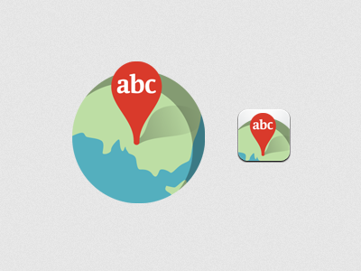 Geonotes icon ios iphone logo vector