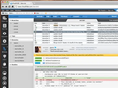 Gitcorner cloud9 git
