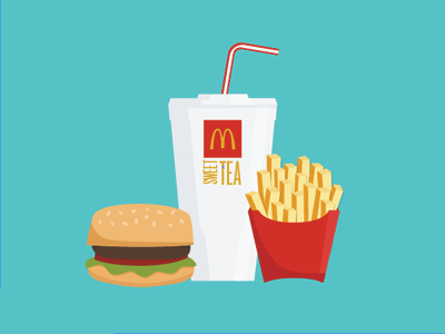 Whose Hungry? burger delicious fries hungry mcdonalds sweet tea
