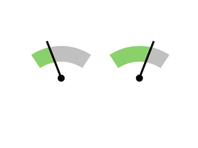 Gauge Brows icon illustration