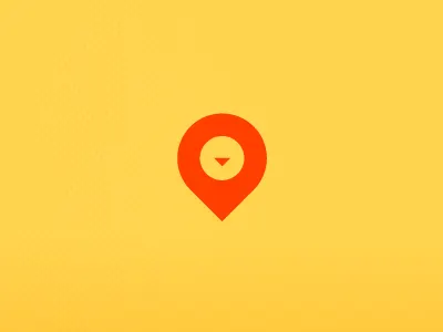 Lion + Location animal branding logo