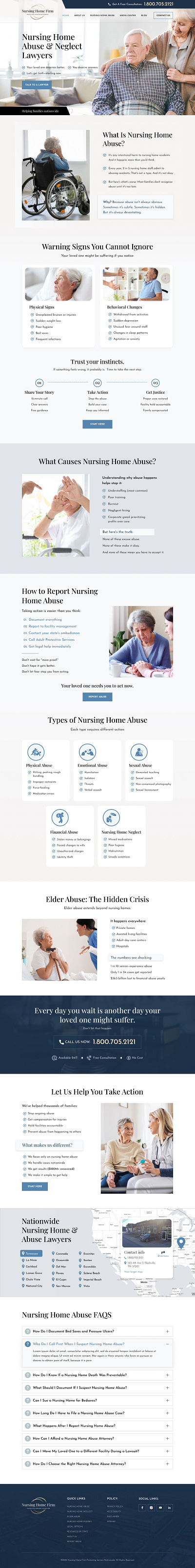 NURSING HOME FIRM_WEBSITE HOMEPAGE best website designs custom website design great website design ideas inspiring website designs law firm and attorney website law firm website template law website modern website design web design inspiration web design platform website design website homepage design ideas