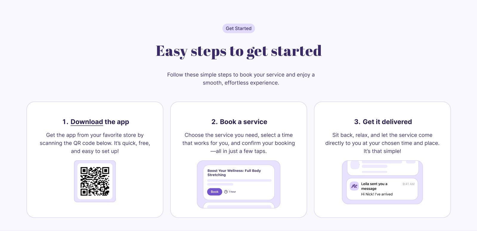 Example of Landing Page Design + Development