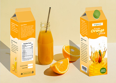 Juice Packaging Design branding creative design design facebook post food graphic design illustration instagram post juice packaging design label label design packaging design print product design template ui visual