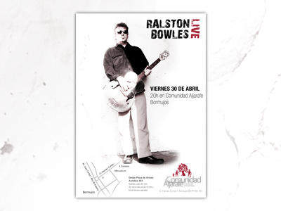 Concert Poster concert poster ralston