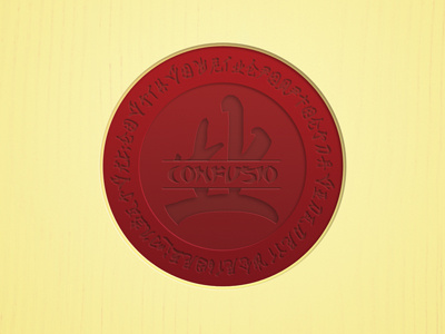 Confusio confusio logo menu red restaurant