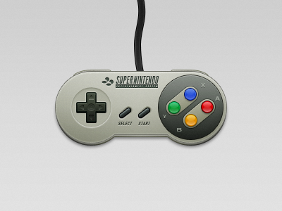 SNES Controller icon nintendo snes