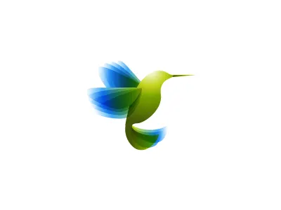 Himm bird branding bright colibri humming bird hummingbird icon icon design illustrator logo logo design
