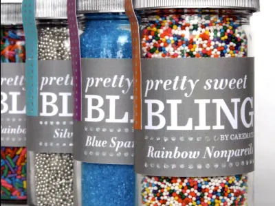 Cakemate Sprinkles - Packaging Redesign mock-ups mock up package redesign packaging school sprinkles