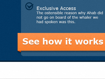 How blue design how orange service web website