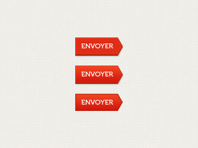 Normal, Hover, Active buttons red send state texture theater