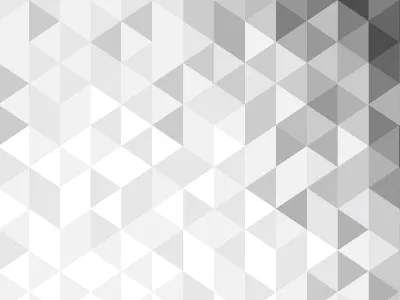 Modular Gradient black and white pattern triangle