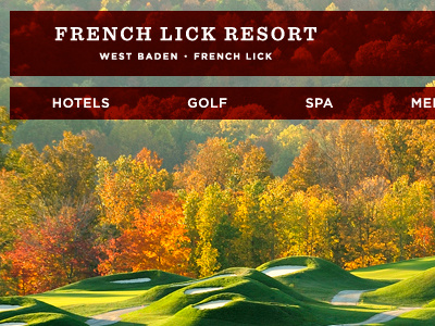 FLR Homepage Mock-Up resort