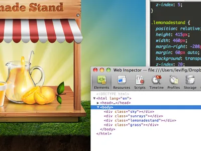 Lemonade Stand: Teaser comingsoon css3 html5 jsmagic mediaqueries splash