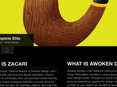 Portfolio Tweaking black clean green illustration simple text texture