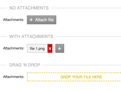 Attach file attach attach file dragndrop file ui upload webapp