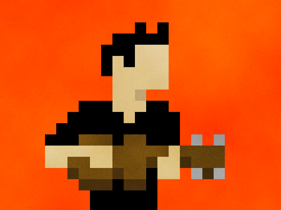 8en 8 bit avatar pixel ukulele