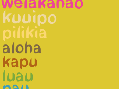 kaholo moana type typedesign typography