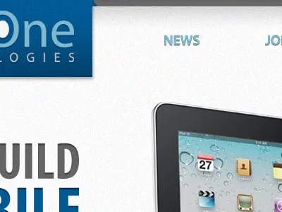 Developer Site blue header myriad