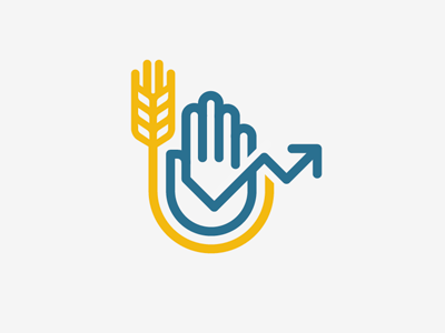 Kansas Economic Education Logo - Proposed graph hand kansas wheat