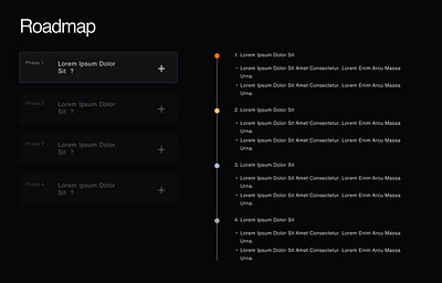 Roadmap design roadmam ui ux