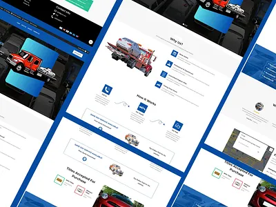 Junk Vehicle business Website Design | WordPress Elementor car business elementor junk car junk car web design wordpress