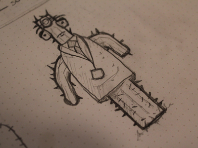 Dr. Cactupus sketch