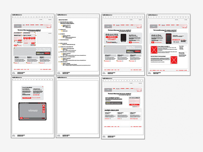 Illustrator Wireframe ux wireframe