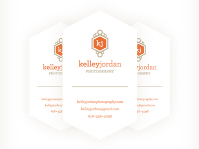 Kelley Jordan Photography Business Cards