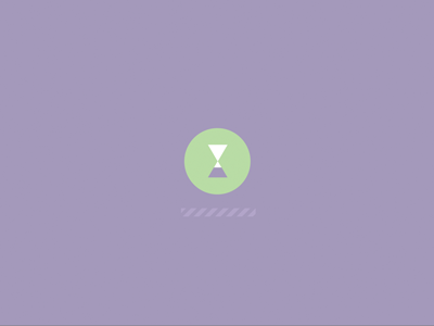 Hourglass / animation broadcast bumper motion much music tv