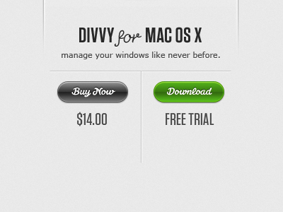 WIP Website black buttons green mac mac os x software site design website website design